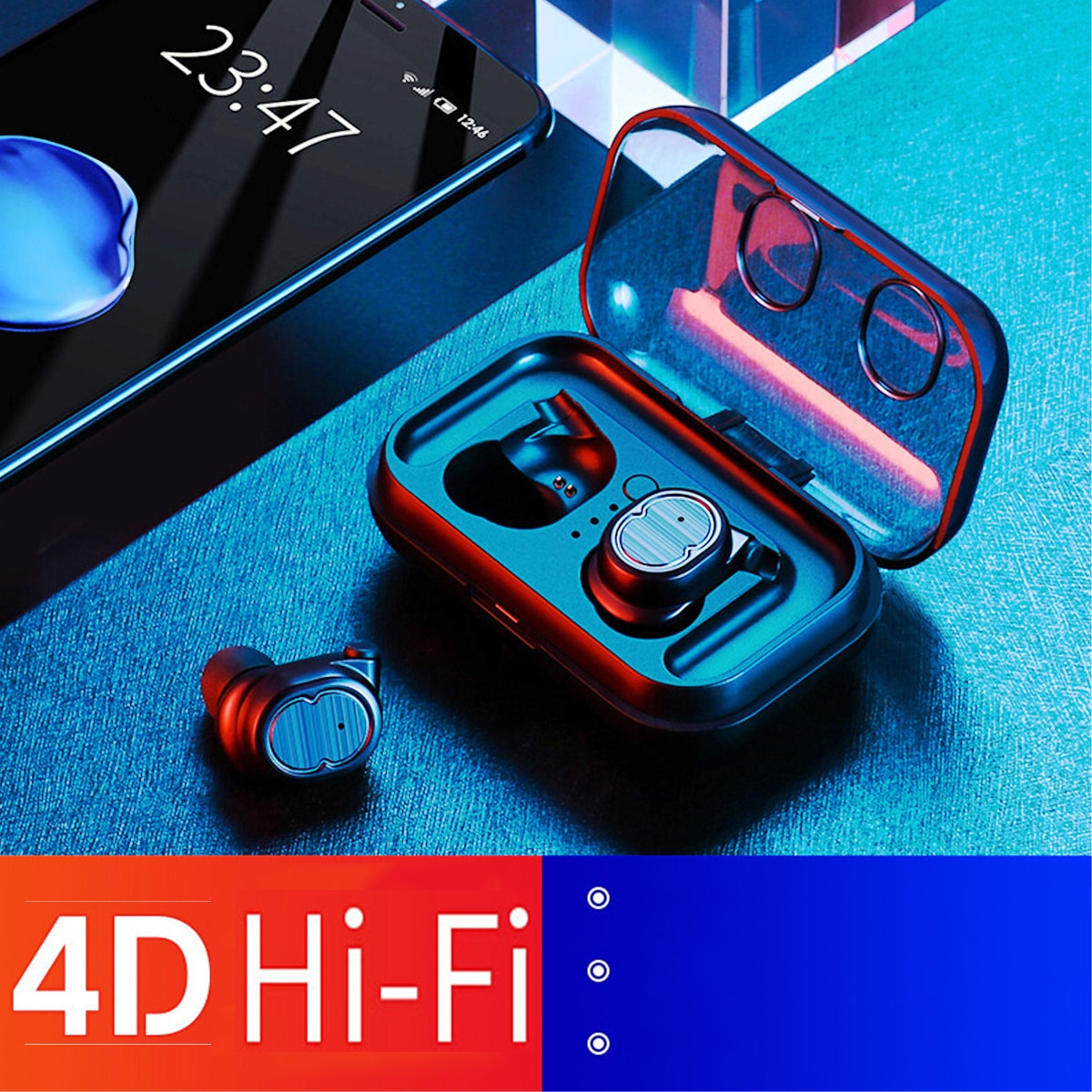 Waterproof Wireless Bluetooth 5.0 Earbuds Waterproof Wireless Bluetooth 5.0 Earbuds
