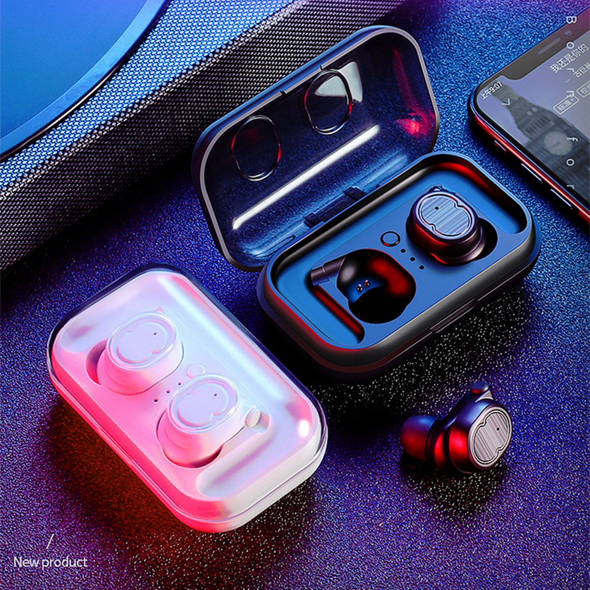 Waterproof Wireless Bluetooth 5.0 Earbuds Waterproof Wireless Bluetooth 5.0 Earbuds