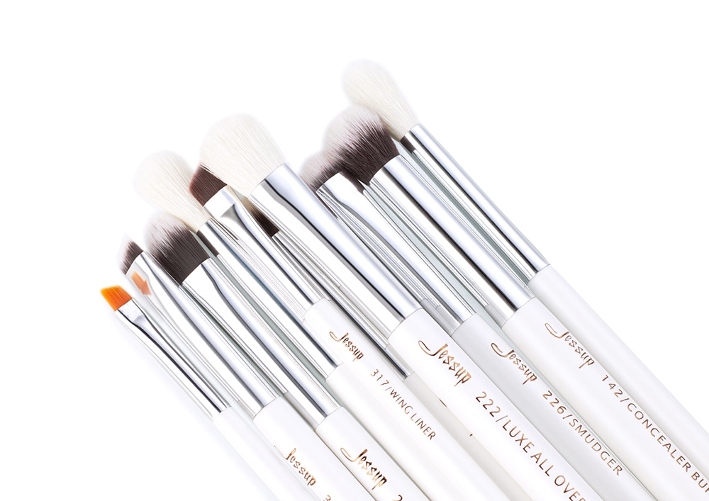 15pcs makeup brushes Pearl White/Silver 15pcs makeup brushes Pearl White/Silver