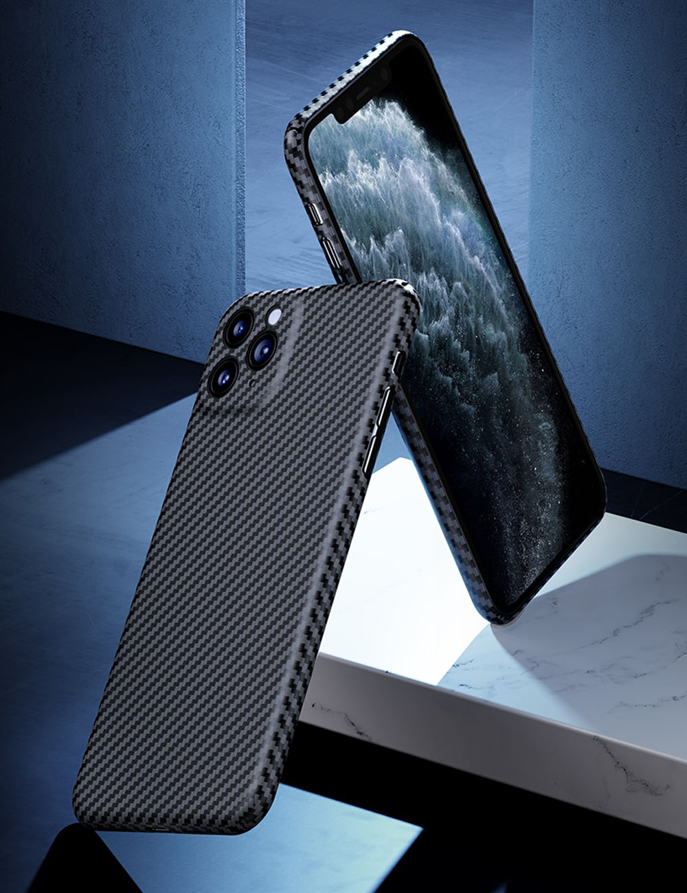 Luxury Real 3D Carbon Fiber Kevlar 0.6mm Thiness Luxury Real 3D Carbon Fiber Kevlar 0.6mm Thiness