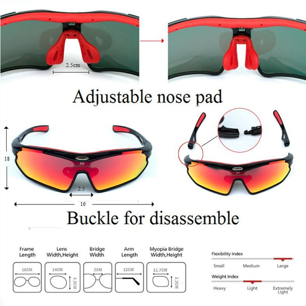 Polarized Sports Men Sunglasses Road Cycling Glasses Mountain Bike Polarized Sports Men Sunglasses Road Cycling Glasses Mountain Bike
