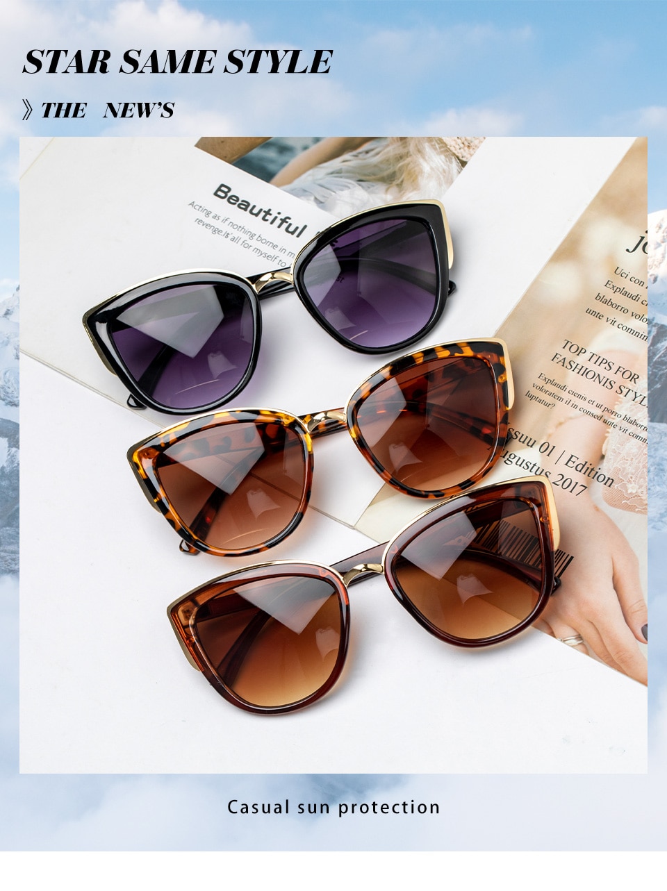 Fashion Sunglasses For Women Vintage Metal Eyewear Fashion Sunglasses For Women Vintage Metal Eyewear