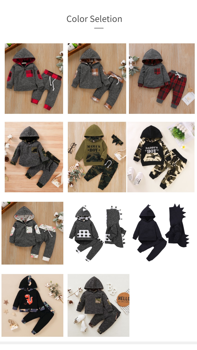 Hot Sale Free Shipping Baby Boy Clothes Soft Spring Outfits Grey Long Sleeve Hoodie Plaid/Dinosaur Pants 2PCS Set Baby Gifts Hot Sale Free Shipping Baby Boy Clothes Soft Spring Outfits Grey Long Sleeve Hoodie Plaid/Dinosaur Pants 2PCS Set Baby Gifts