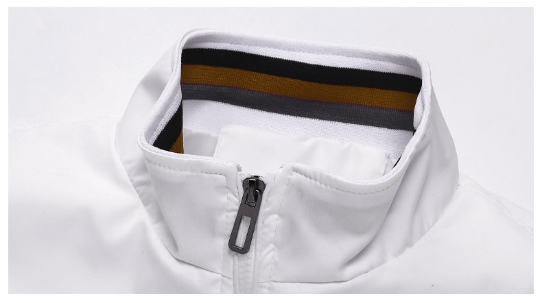 2021 Spring New Men White Casual Jacket Fashion Windbreaker Bomber Jacket Men Military Coat Outdoor Sportswear Jacket Men 2021 Spring New Men White Casual Jacket Fashion Windbreaker Bomber Jacket Men Military Coat Outdoor Sportswear Jacket Men