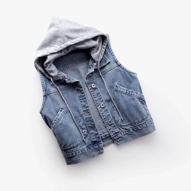 2020 New Denim Vest Waistcoat Women Plus size Loose Wild Jeans Coats Woman Hooded Short Vest Tops Jacket Female Korean Slim Vest 2020 New Denim Vest Waistcoat Women Plus size Loose Wild Jeans Coats Woman Hooded Short Vest Tops Jacket Female Korean Slim Vest