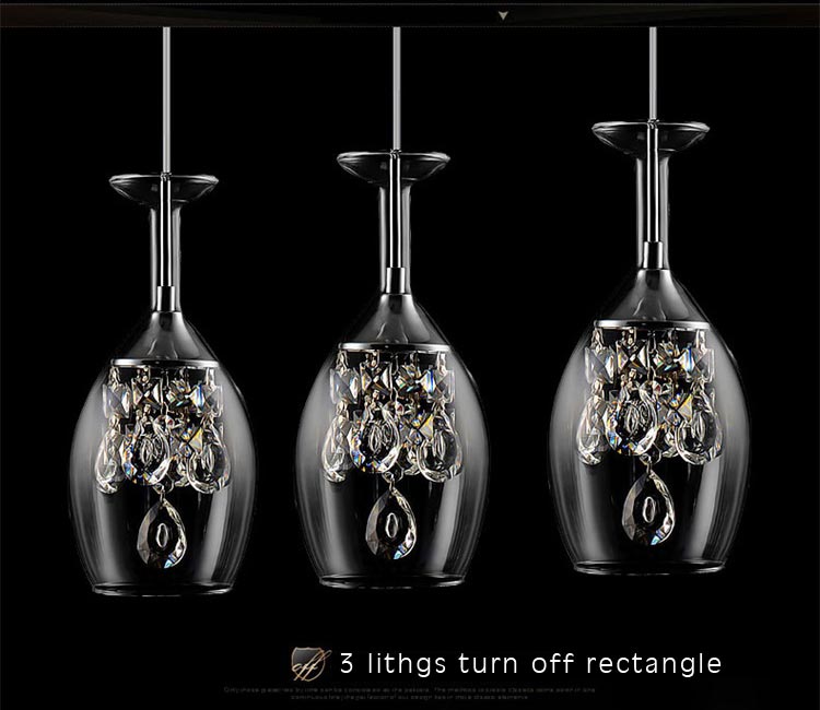 Modern Crystal Led Pendant Light Fixtures Glass Cup Lampshade Suspension Hanging Lamp Dining Room Kitchen Decor Home Lighting Modern Crystal Led Pendant Light Fixtures Glass Cup Lampshade Suspension Hanging Lamp Dining Room Kitchen Decor Home Lighting
