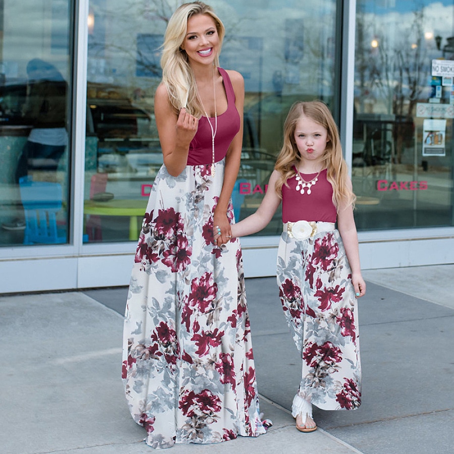 summer family matching dress Mommy and me mother daughter dresses clothes mom dress kids child outfits mum sister baby girl summer family matching dress Mommy and me mother daughter dresses clothes mom dress kids child outfits mum sister baby girl